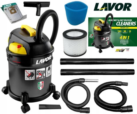 LAVOR ODKURZACZ WARSZTA.FREDDY 4in1 20L STALOWY ZBIORNIK.