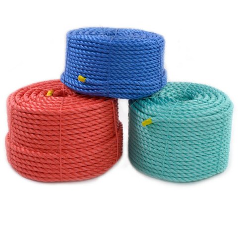 LINA POLIPROPYLENOWA KRĘCONA 10mm / 110mb LINOTECH