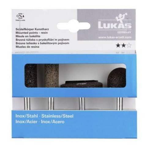 LUKAS ŚCIERNICA TRZPIENIOWA ZESTAW 4szt. NK-BA MIĘKKI DO NIERDZEWKI