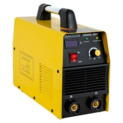 SPAWARKA INVERTER SNAKE 200P WYŚWIETLACZ SNA 200IIW MAGNUM SNAKE 200P 230V 200A/60%