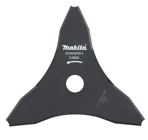 MAKITA NÓŻ DO KOSY 3-ZĘBNY 230x3Tx25.4