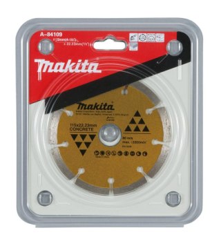 MAKITA TARCZA DIAMENTOWA 115x22,23mm SEGMENTOWA (NA SUCHO) BETON