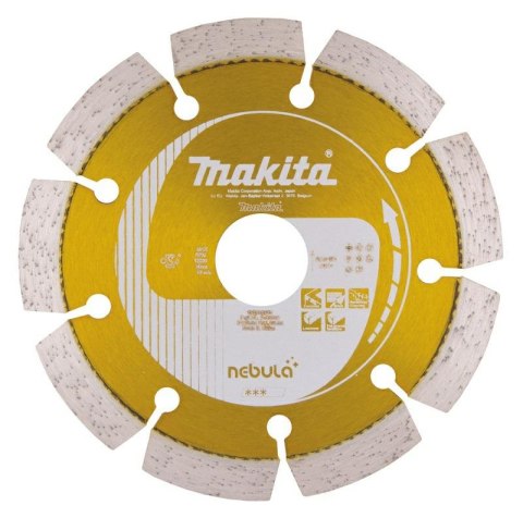MAKITA TARCZA DIAMENTOWA 115x22,23mm SEGMENTOWA (NA SUCHO) BETON