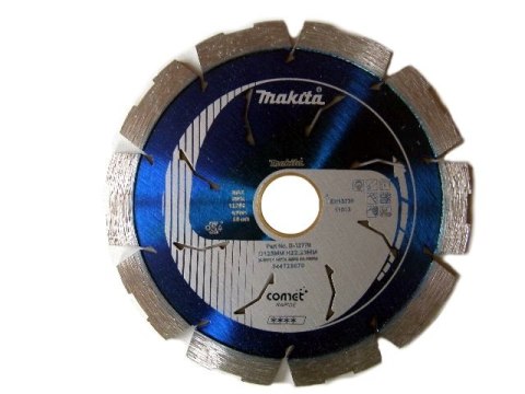 MAKITA TARCZA DIAMENTOWA 125x22,23mm SEGMENTOWA (NA SUCHO) BETON, CEGŁA