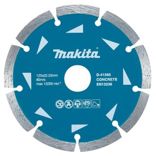 MAKITA TARCZA DIAMENTOWA 125x22,23mm SEGMENTOWA (NA SUCHO) BETON