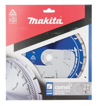 MAKITA TARCZA DIAMENTOWA 230x22,23mm SEGMENTOWA (NA SUCHO) BETON, CEGŁA
