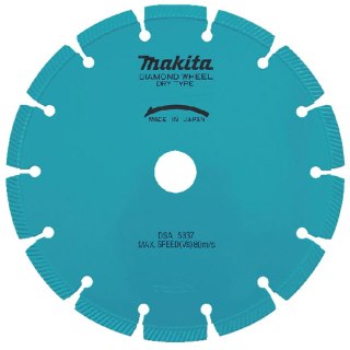 MAKITA TARCZA DIAMENTOWA 230x22,23mm SEGMENTOWA (NA SUCHO) BETON