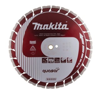 MAKITA TARCZA DIAMENTOWA 400x25,4mm SEGMENTOWA (SUCHO/MOKRO) BETON, KAMIEŃ