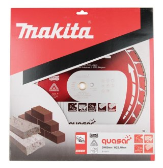 MAKITA TARCZA DIAMENTOWA 400x25,4mm SEGMENTOWA (SUCHO/MOKRO) BETON, KAMIEŃ