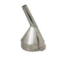 LEJEK METALOWY SKOŚNY fi 16cm
