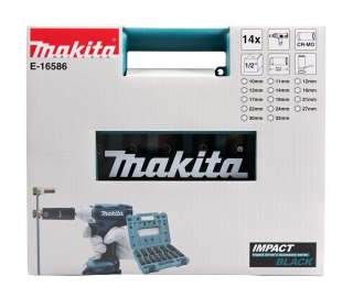 MAKITA ZESTAW NASADEK DŁUGICH UDAR.14szt 1/2" 10-32mm