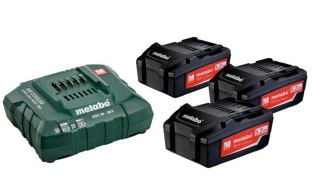 METABO AKUMULATOR 18V 5,2Ah x3 +ŁADOW. ASC 30-36 V ...