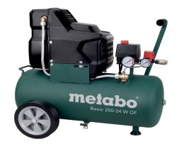 METABO KOMPRESOR BASIC 250-24 W OF 230V 24L 8BAR 120L/MIN BEZOLEJOWY ...