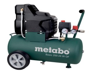 METABO KOMPRESOR BASIC 250-24 W OF 230V 24L 8BAR 120L/MIN BEZOLEJOWY ...