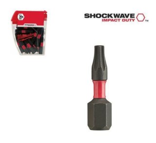 MILWAUKEE KOŃCÓWKA T20 x 25mm/25szt. ShW CD.