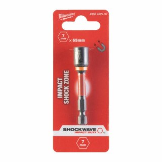 MILWAUKEE KOŃCÓWKA Z NASADKĄ 7mm (65mm)