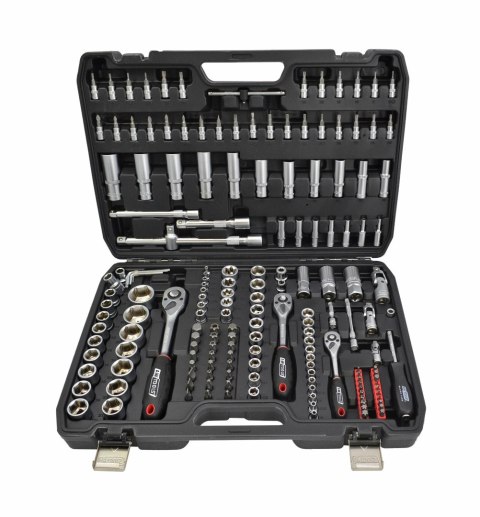 AWTOOLS ZESTAW KLUCZY 173el 1/2"/3/8"/1/4" BLACK LINE AWTOOLS ZESTAW KLUCZY 173el 1/2"/3/8"/1/4" BLACK LINE