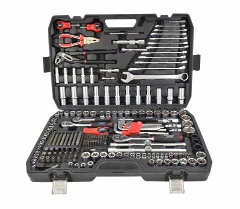 AWTOOLS ZESTAW KLUCZY 225el 1/2"/3/8"/1/4" BLACK LINE AWTOOLS ZESTAW KLUCZY 225el 1/2"/3/8"/1/4" BLACK LINE