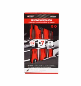 AWTOOLS ZESTAW WKRĘTAKÓW S2 / 7szt.