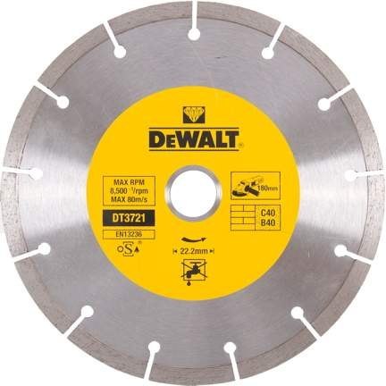 DEWALT TARCZA DIAM.SEG. 180mm DEWALT TARCZA DIAM.SEG. 180mm