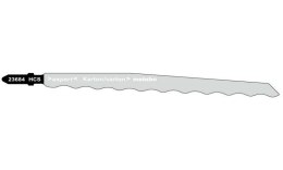METABO BRZESZCZOT DO WYRZYNARKI HCS 126mm STYROPIAN/KATRON/SKÓRA/GUMA/DYWAN