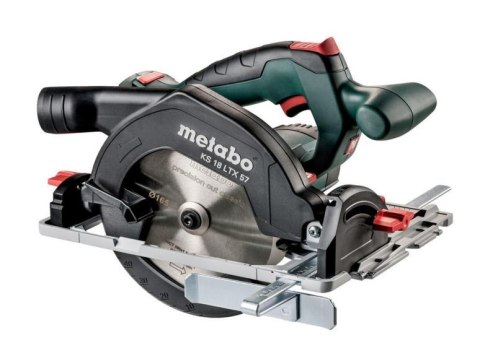 METABO PILARKA TARCZOWA 18V BEZ AKUMULATORÓW I ŁADOWARKI KS 18 LTX 57 CARCASS + METALOC IV METABO PILARKA TARCZOWA 18V BEZ AKUMULATORÓW I ŁADOWARKI KS 18 LTX 57 CARCASS + METALOC IV