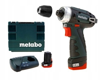 METABO WKRĘTARKA POWERMAXX BS BASIC 34/17Nm 2x2,0Ah LC 40 WALIZKA METABO WKRĘTARKA POWERMAXX BS BASIC 34/17Nm 2x2,0Ah LC 40 WALIZKA