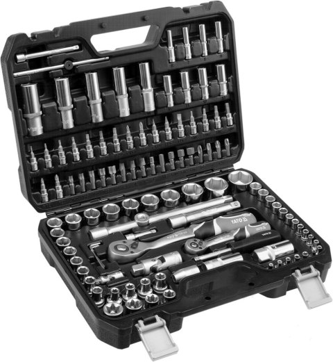 YATO ZESTAW KLUCZY 108el 1/2" / 1/4" YATO ZESTAW KLUCZY 108el 1/2" / 1/4"