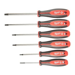 MILWAUKEE WKRĘTAKI ZESTAW 6szt. TORX