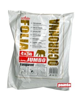 FOLIA MALARSKA 4x5 JUMBO SUPER MOCNA TRANSPARENT