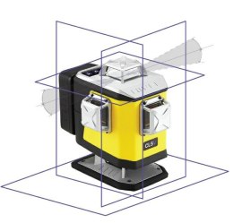 NIVEL SYSTEM LASER PŁASZCZYZNOWY CL5V 3x360° FIOLETOWY