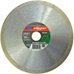 NORTON TARCZA DIAMENTOWA PEŁNA 180mm CLIPPER PRO CERAM