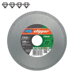 NORTON TARCZA DIAMENTOWA PEŁNA 200mm CLIPPER PRO CERAM