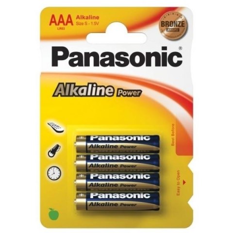 PANASONIC BATERIA ALK.LR03E/BL4szt.