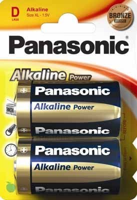 PANASONIC BATERIA ALK.LR20APB/BL2szt.