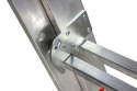 KASTOM DRABINA ALUMINIOWA 3x 8 STOPNI 150KG VHR