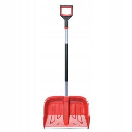 PROSPERPLAST ŁOPATA DO ŚNIEGU SNOWER 50 ALUTUBE CZERWONA