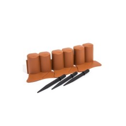 PROSPERPLAST PALISADA OGRODOWA 6 TERAKOTA 3,02m