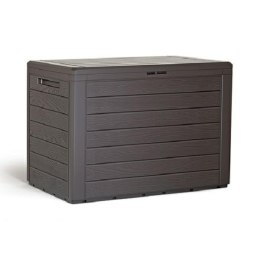 PROSPERPLAST SKRZYNIA OGRODOWA 190L WOODEBOX - UMBRA
