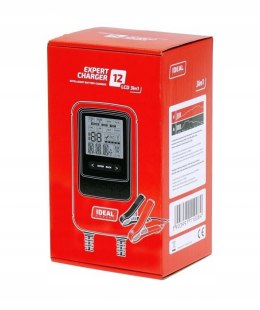 Inteligentny prostownik Ideal EXPERT CHARGER 12 LCD 3in1 12A