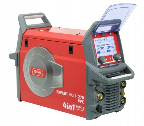 PROFESJONALNA SPAWARKA MIG TIG AC/DC EXPERT MULTI 270 PFC 4in1 Pro5 IDEAL