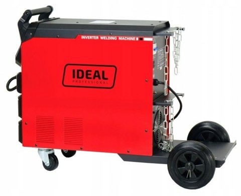 PROFESJONALNY MIGOMAT półautomat TECNOMIG 366PULSE SYNERGIA LCD ALU 4x4