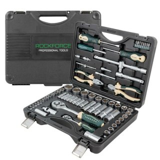 ROCKFORCE ZESTAW KLUCZY 69el. 1/2" 1/4" RF-4603-5