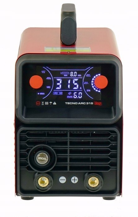 SPAWARKA ELEKTRODOWA INWERTOROWA 315A TECNO ARC 315 LED VRD SYNERGIA IDEAL
