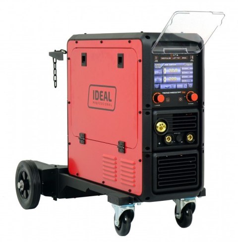 SPAWARKA MIGOMAT 300A 60% TECNOMIG 337 LCD PULSE SYNERGIC + WÓZEK IDEAL