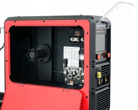 SPAWARKA MIGOMAT 300A 60% TECNOMIG 337 LCD PULSE SYNERGIC + WÓZEK IDEAL