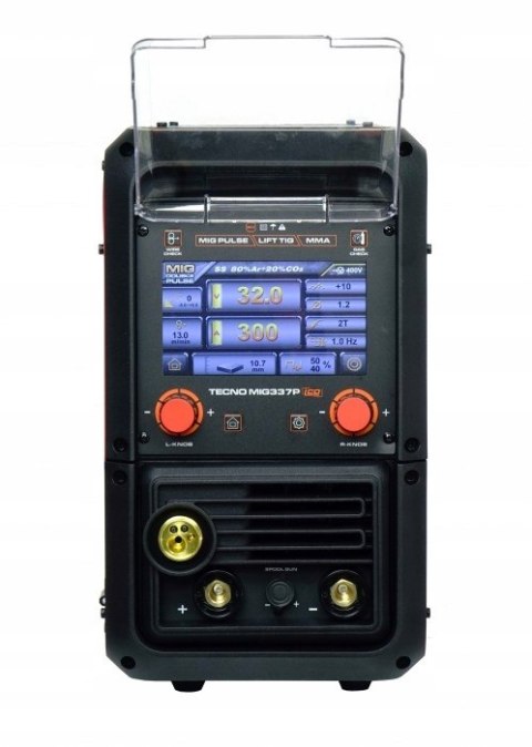 SPAWARKA MIGOMAT MMA TIG 300A 60% TECNOMIG 337 LCD PULSE SYNERGIC IDEAL