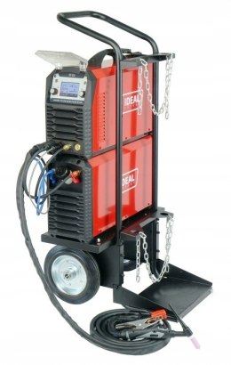 Spawarka 220A HF EXPERT TIG 220 AC/DC Pulse w LCD z chłodnicą+wózek IDEAL