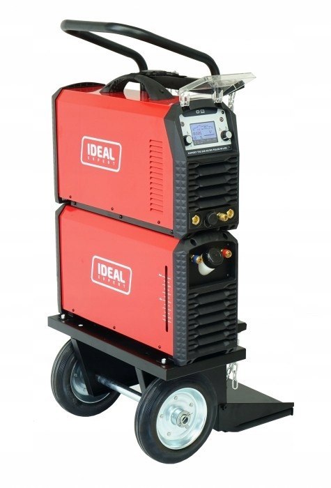 Spawarka 220A HF EXPERT TIG 220 AC/DC Pulse w LCD z chłodnicą+wózek IDEAL