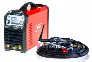 Spawarka IDEAL EXPERT TIG 220 AC/DC PULSE LCD 220A UCHWYT TIG